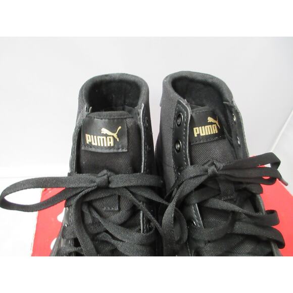 Puma Kaia Mid Womens Size 8.5 Black Platform Sneakers Shoes 384108-01 - Picture 12 of 16